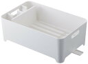 (LINEクーポン有)山崎実業 水切りバスケット アクア ホワイト 2630