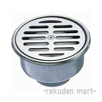 (LINEクーポン有)三栄水栓 SANEI H500-100X50 ステンレスワントラップ