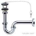 (LINE新規友だち限定クーポン配布中)三栄水栓 SANEI H71-38 アフレ付Pトラップ 洗面所用