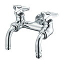 (LINEクーポン有)三栄水栓 F136V-13 散水用二口ホーム水栓 SANEI