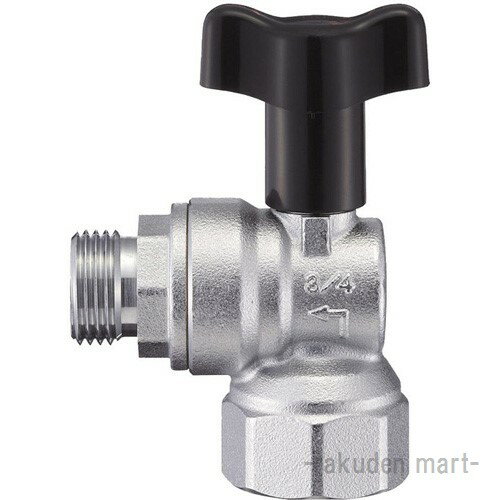 (12/10は抽選で100％P還元)三栄水栓 SANEI V627BV-20X13 逆止付アングルボールバルブ