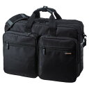 (LINEクーポン有)サンワサプライ BAG-3WAY22BK 3WAYビジネスバッグ(出張用・大型)