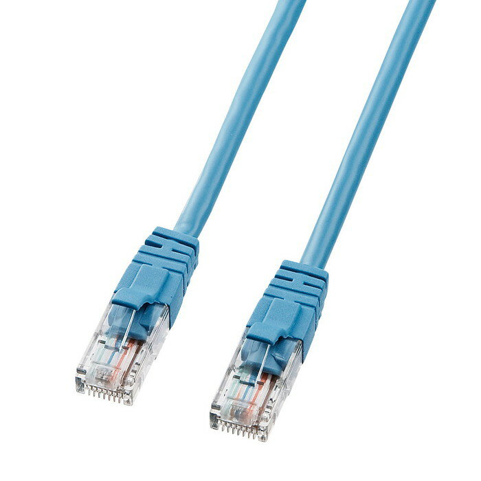(最大400円引クーポン有)サンワサプライ LKB5Y-02BLN エンハンスドカテゴリ5LANケーブル