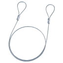 (LINEクーポン有)サンワサプライ SLE-1W-1 eセキュリティ(ワイヤー、1.0m・3.5mm)