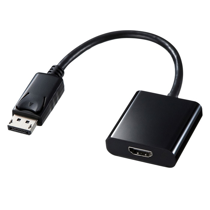 樂天商城 - (LINEクーポン有)サンワサプライ AD-DPPHD01 DisplayPort-HDMI変換アダプタ