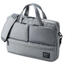 (5/15は抽選で100%P還元)サンワサプライ BAG-CA10GY カジュアルPCバッグ(2)