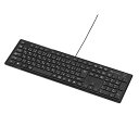 (5/1は抽選で100%P還元)サンワサプライ SKB-SL16BK スリムキーボード(ブラック)