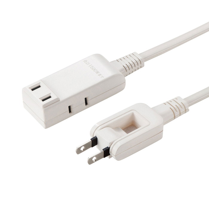 (LINEクーポン有)サンワサプライ TAP-M71W マイクロタップ 3個口 1m ホワイト