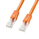 (5/5は抽選で100%P還元)サンワサプライ KB-T6TS-02DN つめ折れ防止カテゴリ6LANケーブル