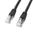 (5/1は抽選で100%P還元)サンワサプライ KB-T6TS-03BKN つめ折れ防止カテゴリ6LANケーブル