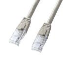 (5/1は抽選で100%P還元)(送料無料) サンワサプライ KB-T6TS-20N つめ折れ防止カテゴリ6LANケーブル