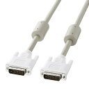 (LINEクーポン有)サンワサプライ KC-DVI-DL5K2 DVIケーブル(デュアルリンク)