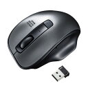 (5/5は抽選で100%P還元)サンワサプライ MA-WBL134GM ワイヤレスブルーLEDマウス(2)
