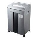(LINEクーポン有)サンワサプライ PSD-M4016 ペーパー&CDシュレッダー(40分連続・マイクロカット・16枚)