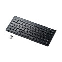 (LINEクーポン有)サンワサプライ SKB-WL32BK ワイヤレススリムキーボード