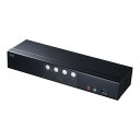 (5/1は抽選で100%P還元)サンワサプライ SW-KVM4HDPU DisplayPort対応パソコン自動切替器(4:1)