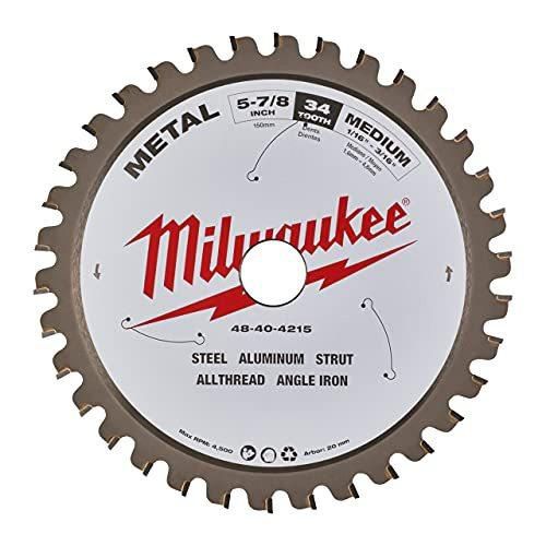 (LINEクーポン有)ミルウォーキー 48-40-4215 150mm チップソーカッター用交換刃 34T (鉄鋼用) MILWAUKEE
