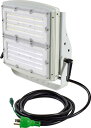 (LINEクーポン有)(送料無料) 日動工業 LEIS-200D-JW-50K スクエアライト 投光器型 NICHIDO