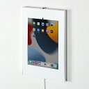 (LINE新規友だち限定クーポン配布中)(送料無料) サンワサプライ CR-LAIPAD16W iPad用スチール製ケース(ホワイト) SANWASUPPLY