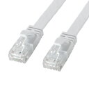 (5/5は抽選で100%P還元)(送料無料) サンワサプライ KB-FL6AL-15W カテゴリ6AフラットLANケーブル SANWASUPPLY