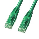 (5/1は抽選で100%P還元)サンワサプライ KB-T6AY-005G カテゴリ6Aより線LANケーブル SANWASUPPLY