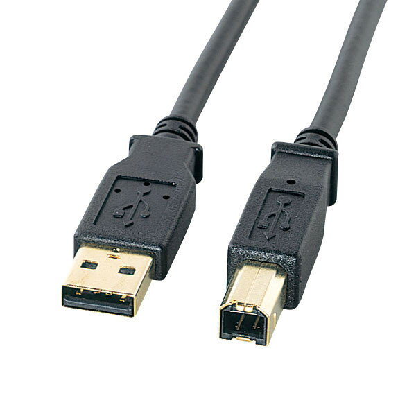(LINEクーポン有)サンワサプライ KU20-5BKHK2 USB2.0ケーブル SANWASUPPLY