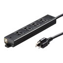 (5/1は抽選で100%P還元)(送料無料) サンワサプライ TAP-KS4-5BK 工事物件タップ SANWASUPPLY