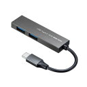(5/1は抽選で100%P還元)サンワサプライ USB-3TCH24SN USB Type-C 2ポートスリムハブ SANWASUPPLY