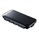 (5/5は抽選で100%P還元)(送料無料) サンワサプライ USB-3TCH38BK USB3.2Gen2対応 Type-C 7ポートハブ SANWASUPPLY(2)