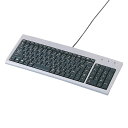 (5/5は抽選で100%P還元)(送料無料) サンワサプライ SKB-SL02U スリムキーボード SANWASUPPLY