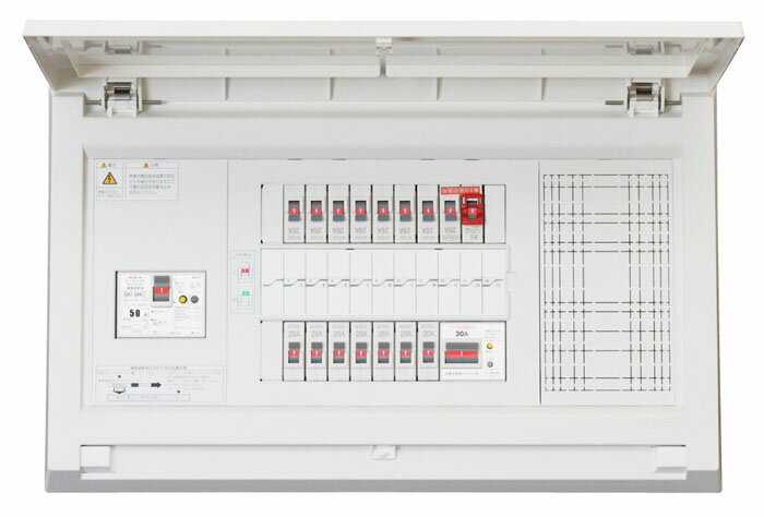 (5/10は抽選で100％P還元)テンパール工業 MAG310341T2NP 発電システム対応住宅盤 扉付 100A 34+1