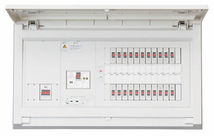 (5/20は抽選で100％P還元)テンパール工業 MAG34142IB4 オール電化対応住宅盤 扉付 リミッタースペース無し 40A 14+2