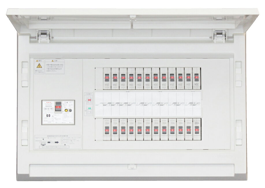 (LINEクーポン有)テンパール工業 MAG3732F スタンダード住宅用分電盤 扉付 75A 1EX26 2EX6