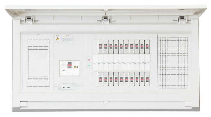 (5/20は抽選で100％P還元)テンパール工業 MALG3512P スタンダード住宅分電盤 扉付 リミッタースペース付 50A 1EX10 2EX2