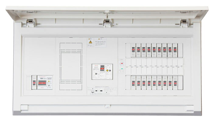 (LINEクーポン有)テンパール工業 MALG35142IB3E4 オール電化対応住宅盤 扉付 リミッタースペース付 50A 14+2