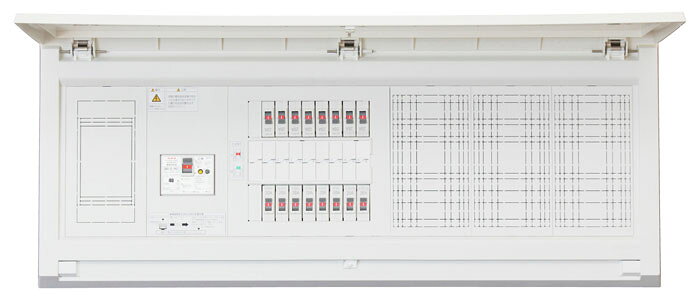 Rakuten - (LINEクーポン有)テンパール工業 MALG36062W スタンダード住宅分電盤 扉付 リミッタースペース付 60A 1EX4 2EX2