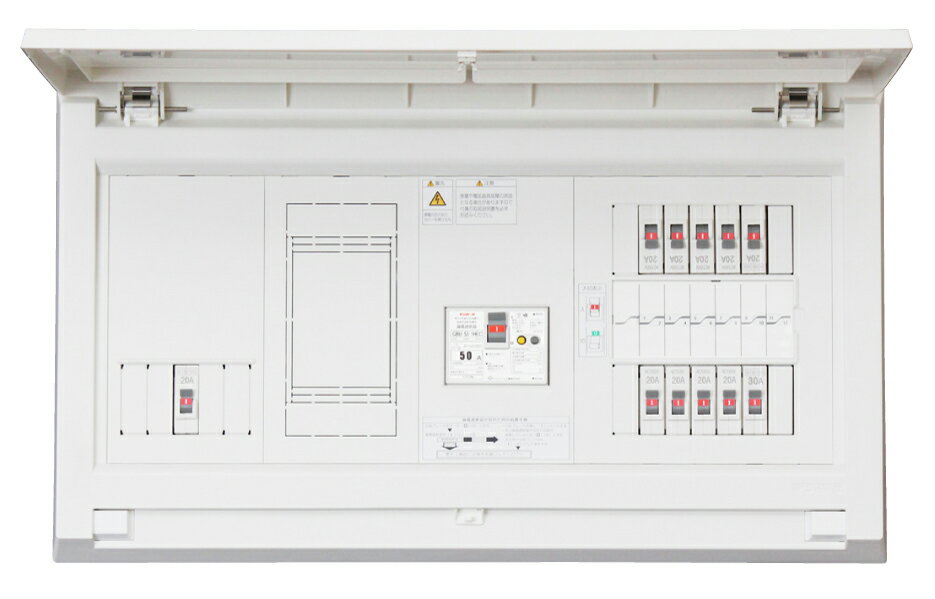 (5/20は抽選で100％P還元)テンパール工業 MALG36142IB2 オール電化対応住宅盤 扉付 リミッタースペース付 60A 14+2