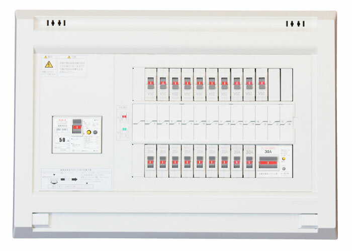 (6/5は抽選で100％P還元)テンパール工業 YAG35102IT2A2 発電システム対応住宅盤 扉無し リミッタースペース無し 50A 10+2