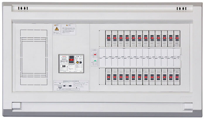 (LINEクーポン有)テンパール工業 YALG3714 スタンダード住宅用分電盤 リミッタースペース付 75A 1EX10 2EX4