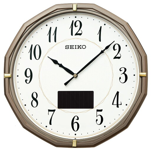 (最大400円引クーポン有)セイコー SF244N 電波掛時計 ソーラー SEIKO (最大400円引クーポン有)セイコー SF244N 電波掛時計 ソーラー SEIKO