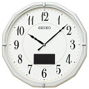 (LINE新規友だち限定クーポン配布中)セイコー SF244W 電波掛時計 ソーラー SEIKO