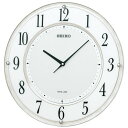 (LINE新規友だち限定クーポン配布中)セイコー SF506W 電波掛時計 ソーラー SEIKO