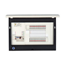 (10/5は抽選で100％P還元)河村電器 EN2D 7400-3 分電盤 enステーション オール電化 露出型 フタ付き リミッタースペースなし KAWAMURA カワムラ