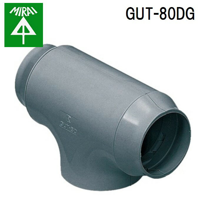 (12/20は抽選で100％P還元)未来工業 GUT-80DG スッキリフロート(ダクトチーズ) 1個 MIRAI