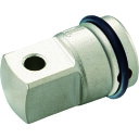 (LINEクーポン有)TONE NA23 インパクト用ソケットアダプター 差込角6.35凹×9.5凸 全長22mm 構造用鋼 トネ