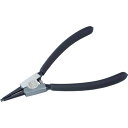 (LINEクーポン有)TONE SRPS-125F スナップリングプライヤ(ストレートタイプ 軸用) 全長140mm リング使用範囲3〜10mm トネ