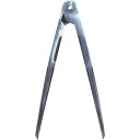 (5/5は抽選で100%P還元)シンワ測定 77521 鋼製コンパス 超硬チップ付B-2 20cm SHINWA