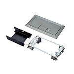 (LINEクーポン有)パナソニック NE35605 インナーコンセントスクエアL器具ユニットプレートセット Panas..