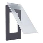 (LINEクーポン有)パナソニック WTA79519B アドバンス 保護カバー付スイッチプレート(1連用) (ブラック)..