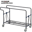 (5/15は抽選で100%P還元)山崎産業 CA868-000X-MB コンドル リサイクル用システムカート自立式OS 黒塗装 CONDOR (代引不可)